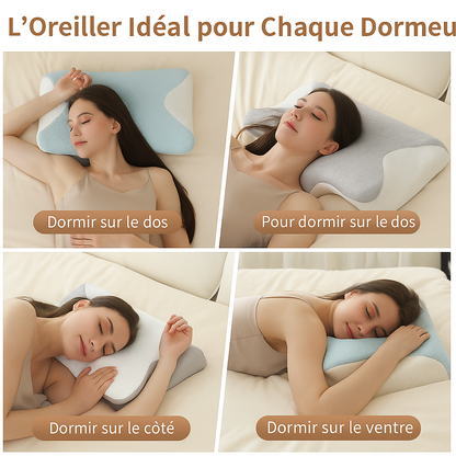 oreiller memoire de forme ideal pour chaque dormeu